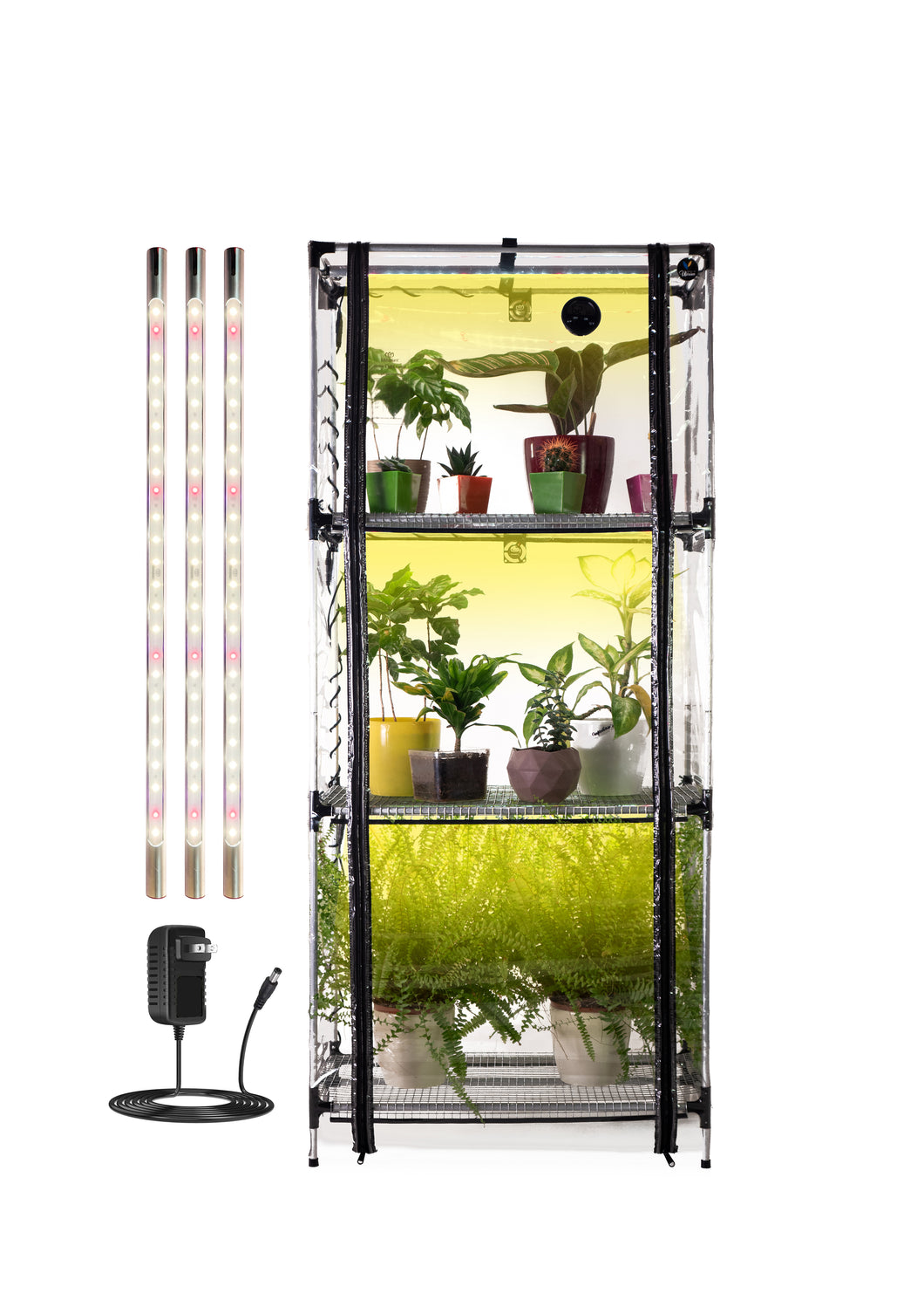 Indoor Mini greenhouse Broody XL with grow light for Indoor Plant Care